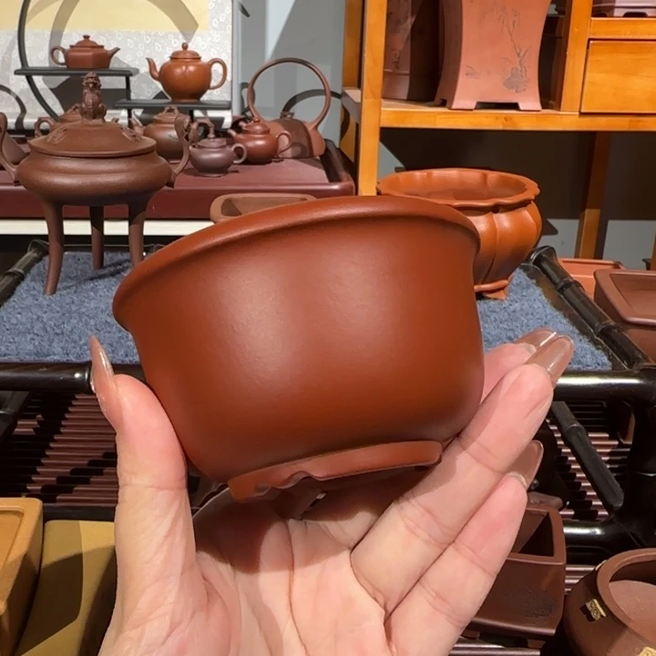 花盆紫砂口径8深度5