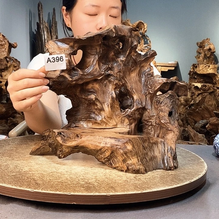 茶盏一**孙396株木随行的小根艺