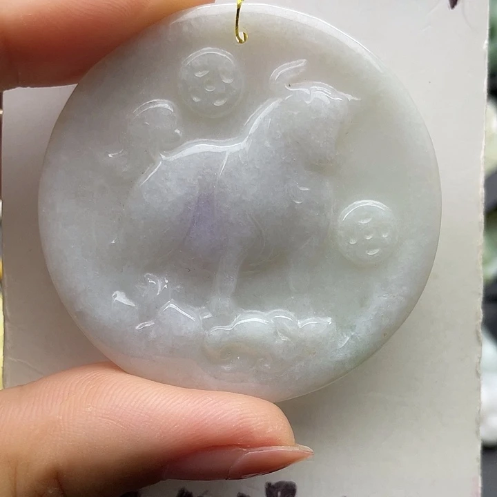 翡翠未镶嵌颈饰天然翡翠