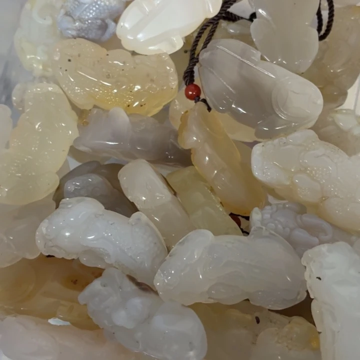 玛瑙/玉髓吊坠(不含链)未镶嵌