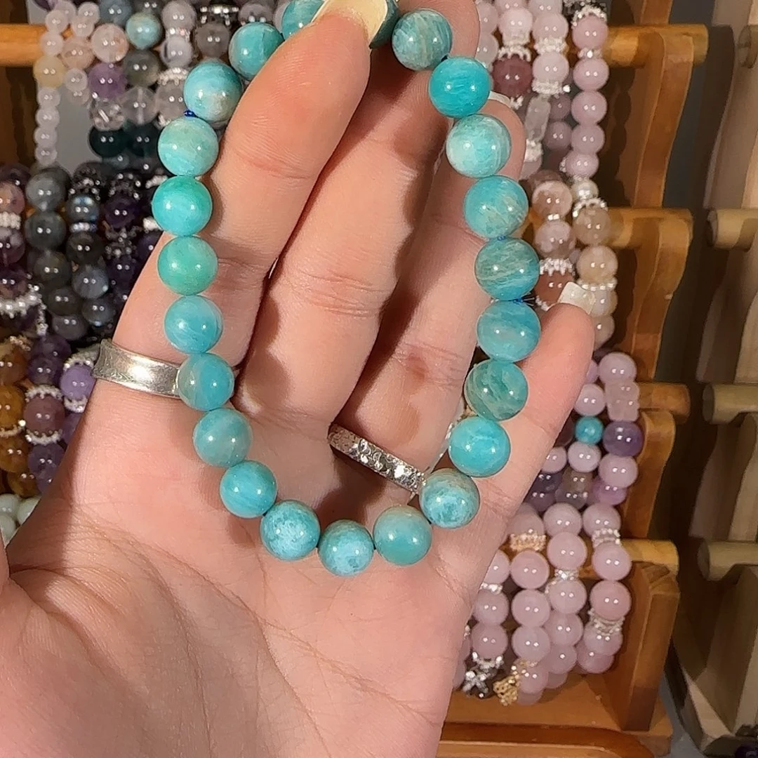 烟晶手链未镶嵌哈哈