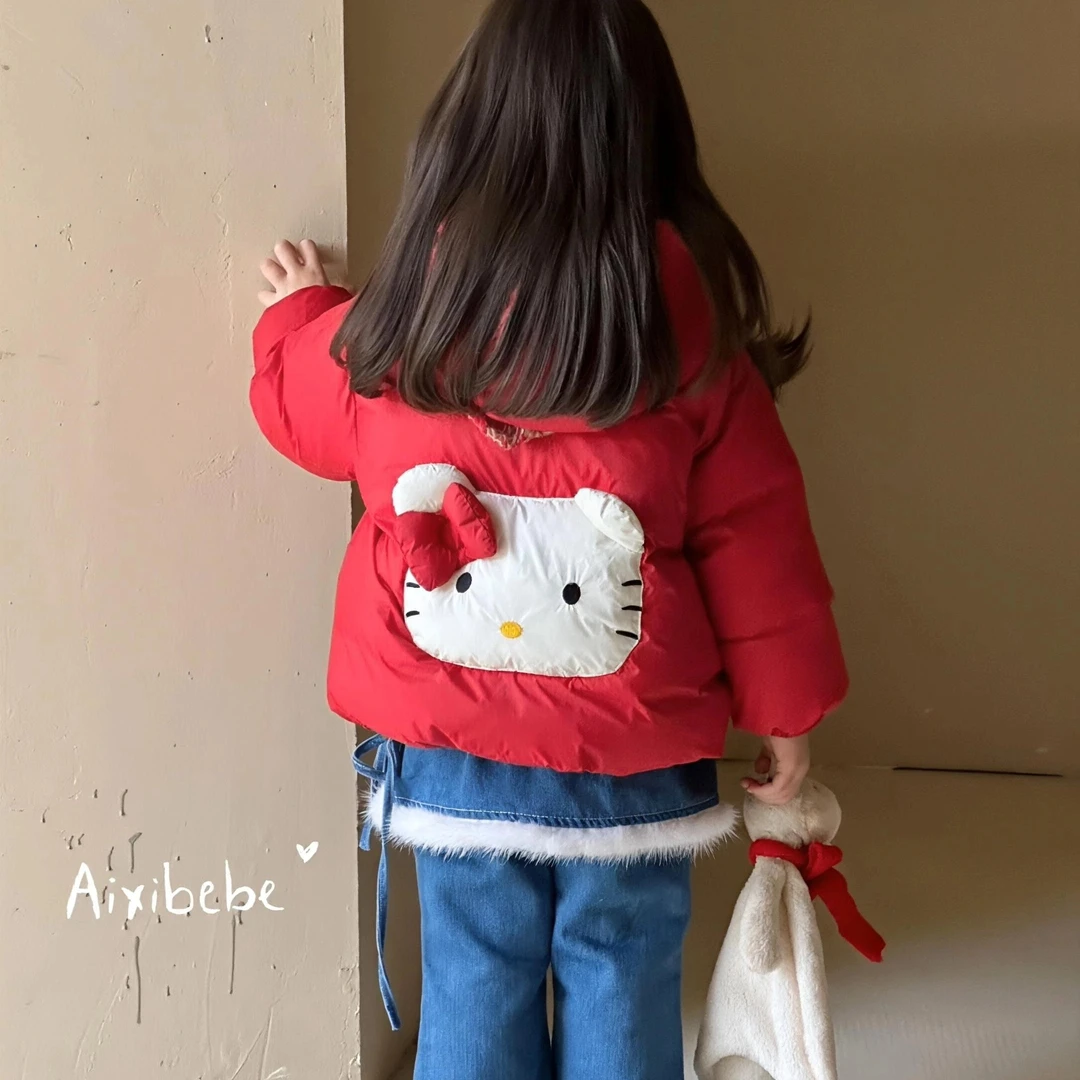 爱喜羽绒服童装儿童25年款厚羽一件过冬小孩