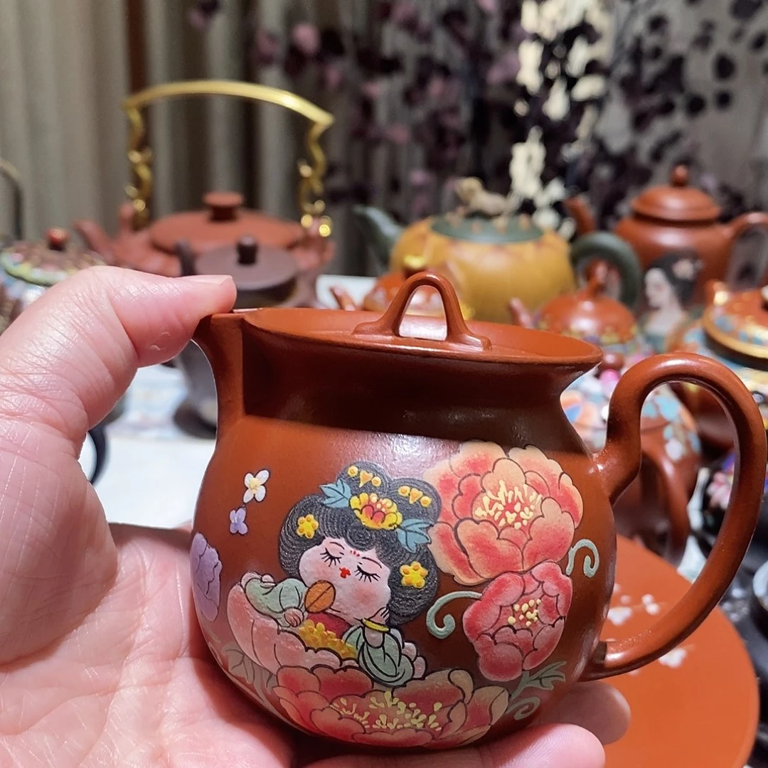 莎***）紫砂茶壶宜兴紫砂壶