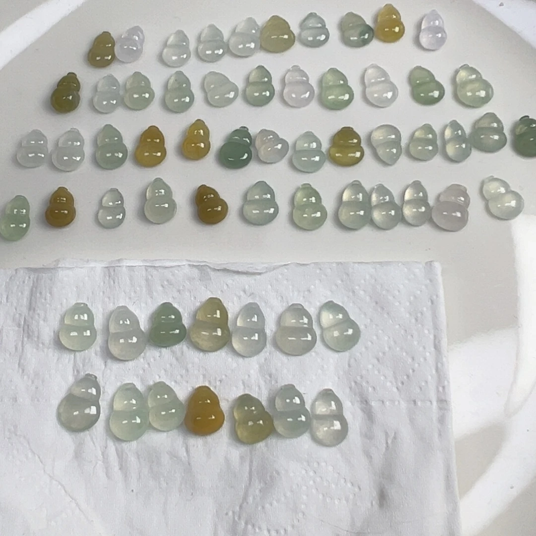 翡翠散珠翡翠葫芦一个可挑