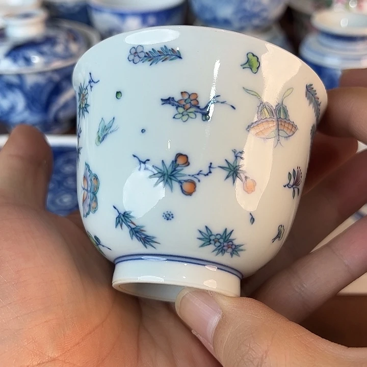 瓷片景德镇全手工手绘陶瓷