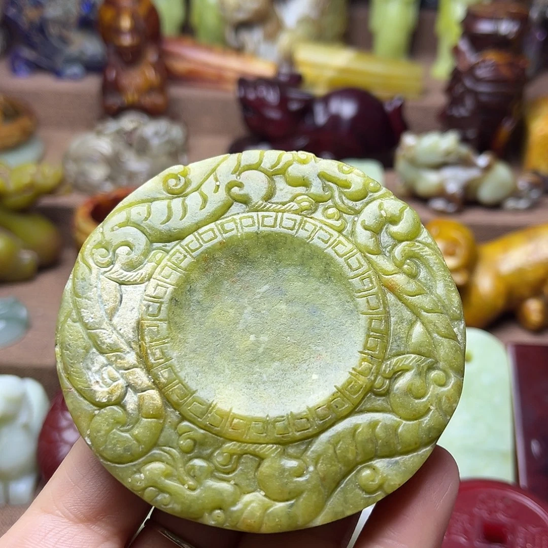 白玉菩提吊坠142。。