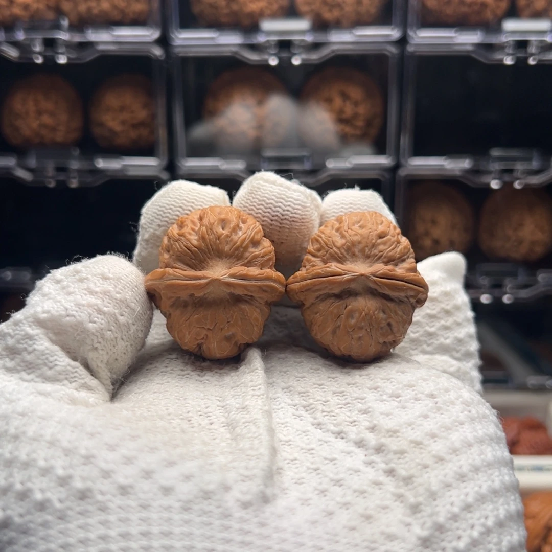 文玩核桃把件元宝35