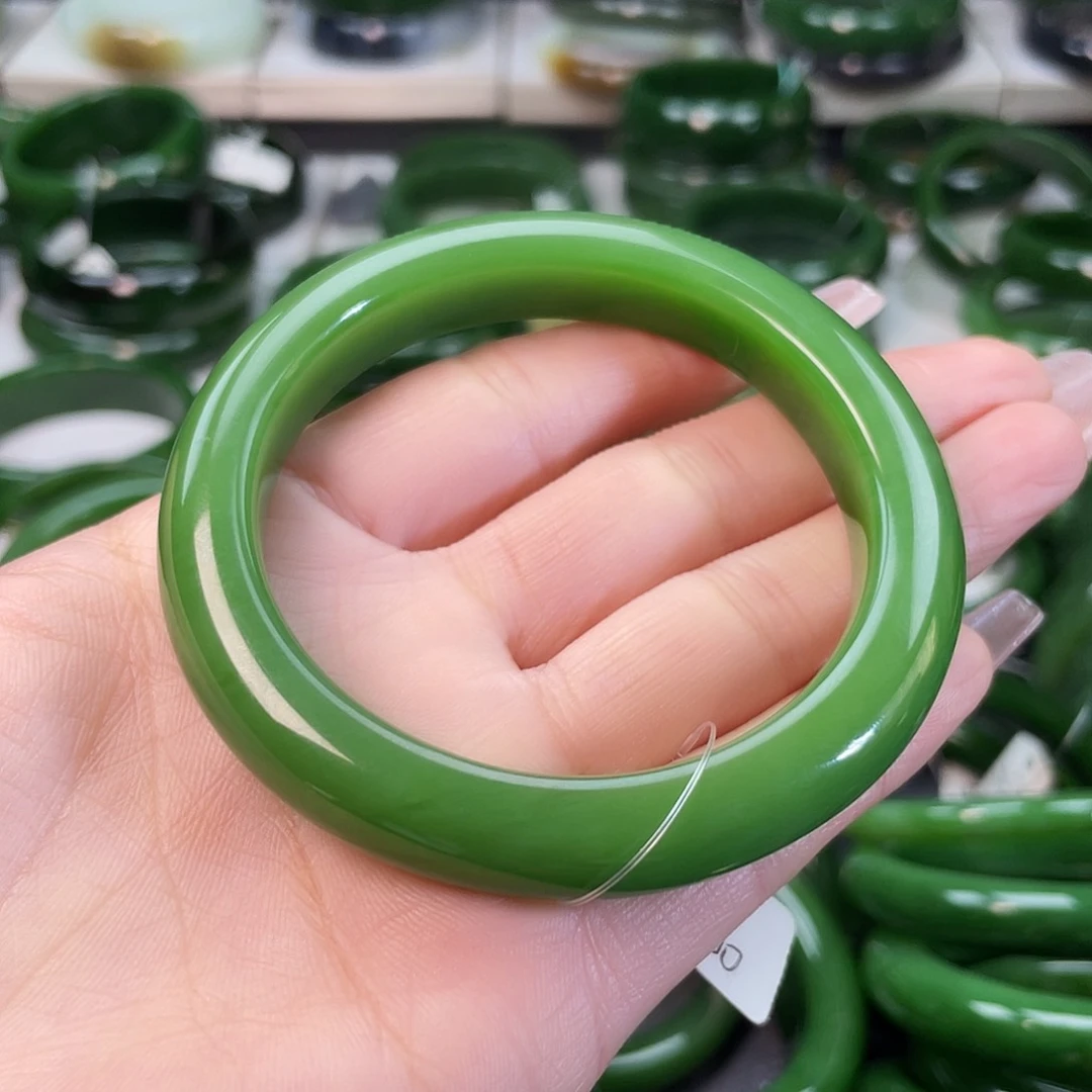 和田玉（碧玉）手镯未镶嵌