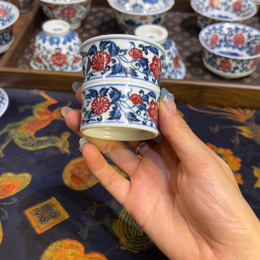 摆件陶瓷景德镇陶瓷茶器百宝箱