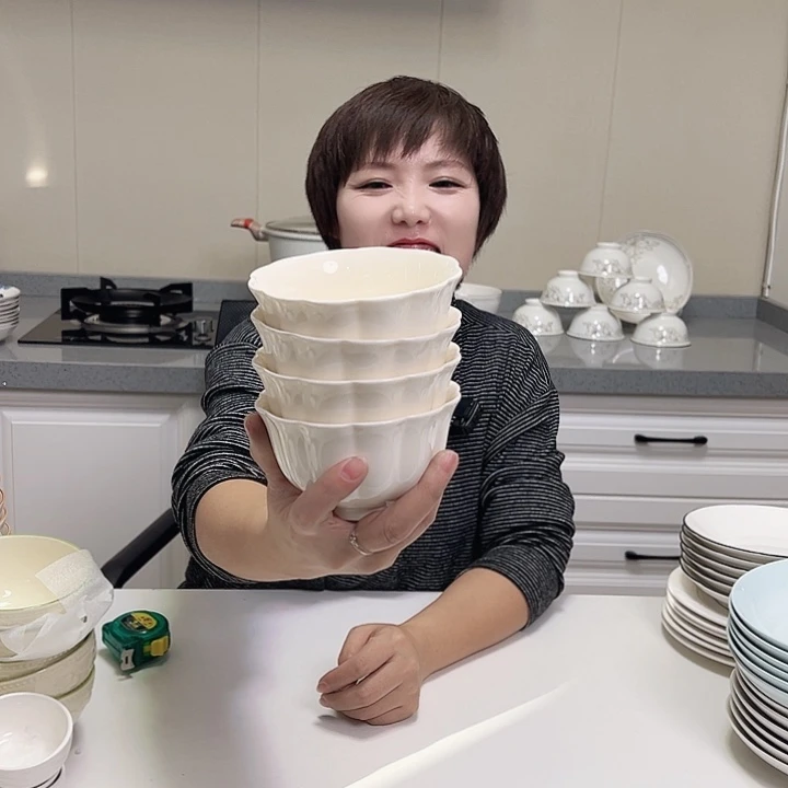 花瓣碗4个破损包赔不补发