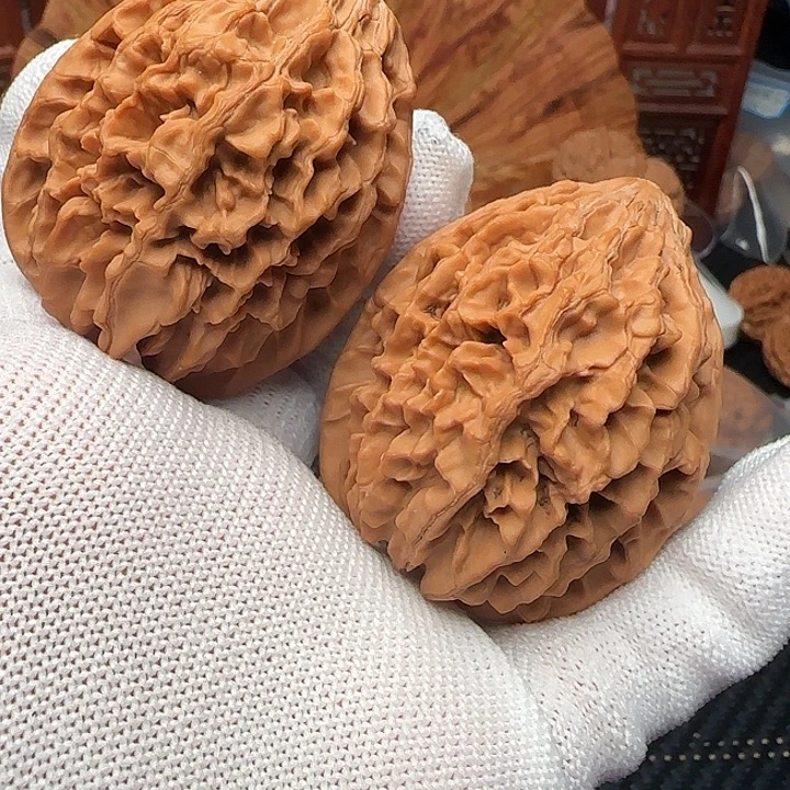 吊坠文玩核桃全品无药头果招财鼠45尺64克多