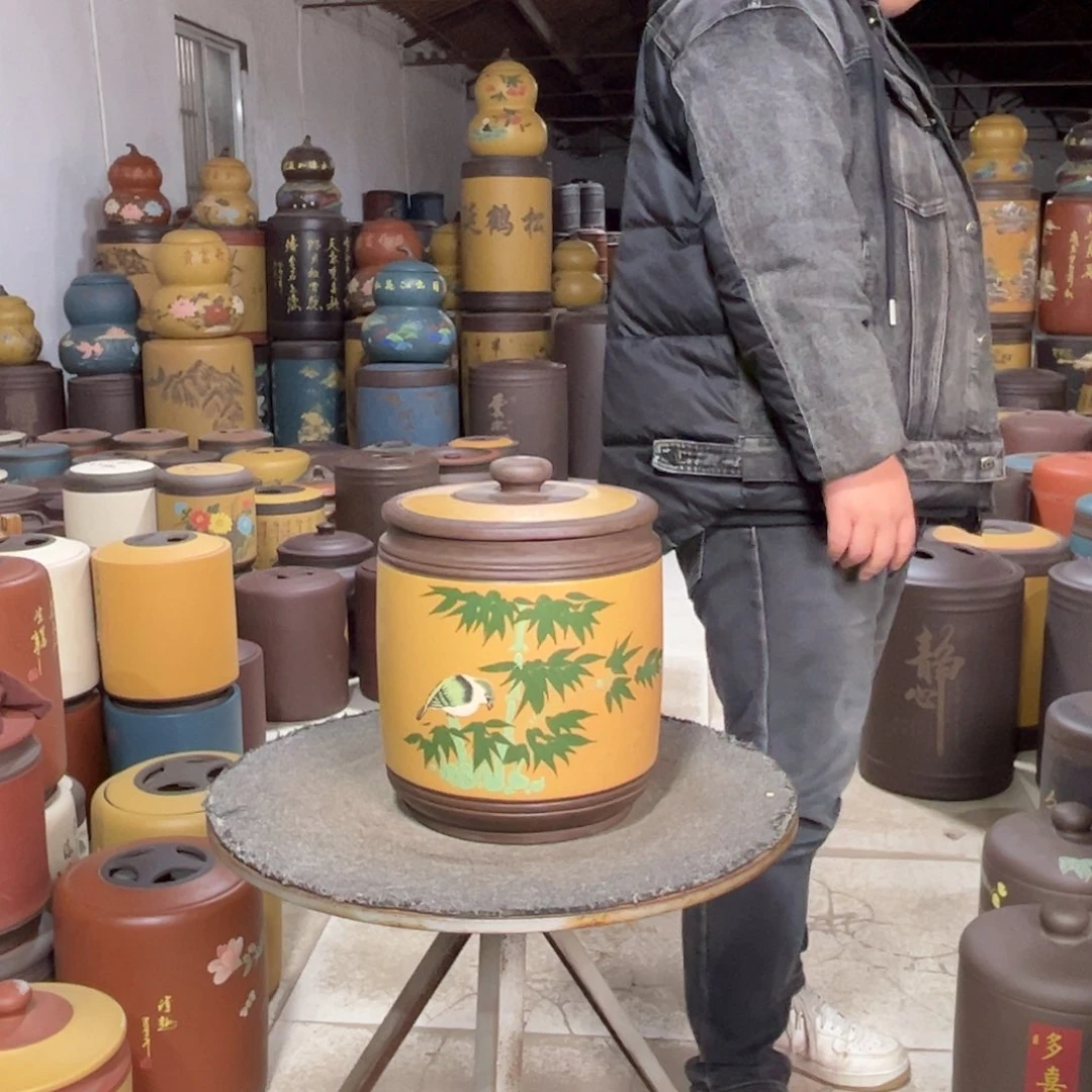 紫砂茶叶罐茶叶罐