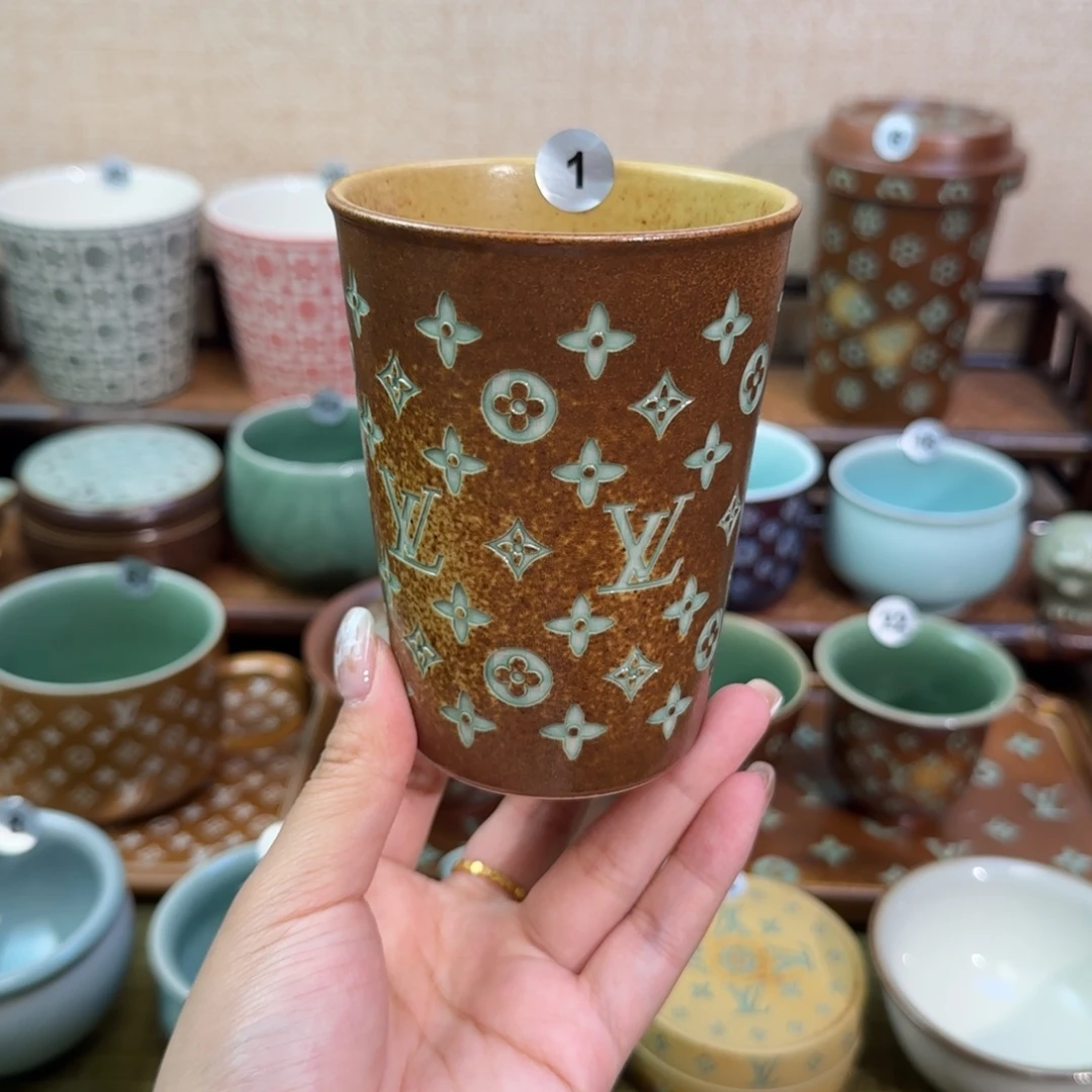 天***色龙泉青瓷小满青瓷