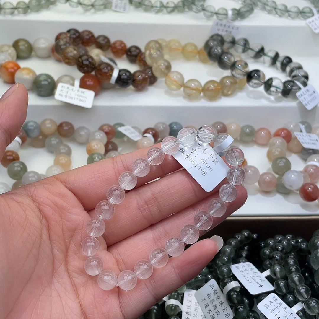 水晶手链未镶嵌有****～水晶