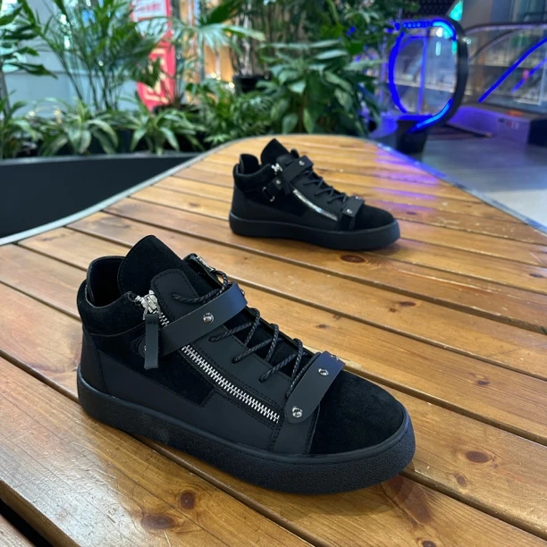 (棉鞋)低跟格子板鞋复古港风高帮休闲鞋潮流风冬季加绒平跟