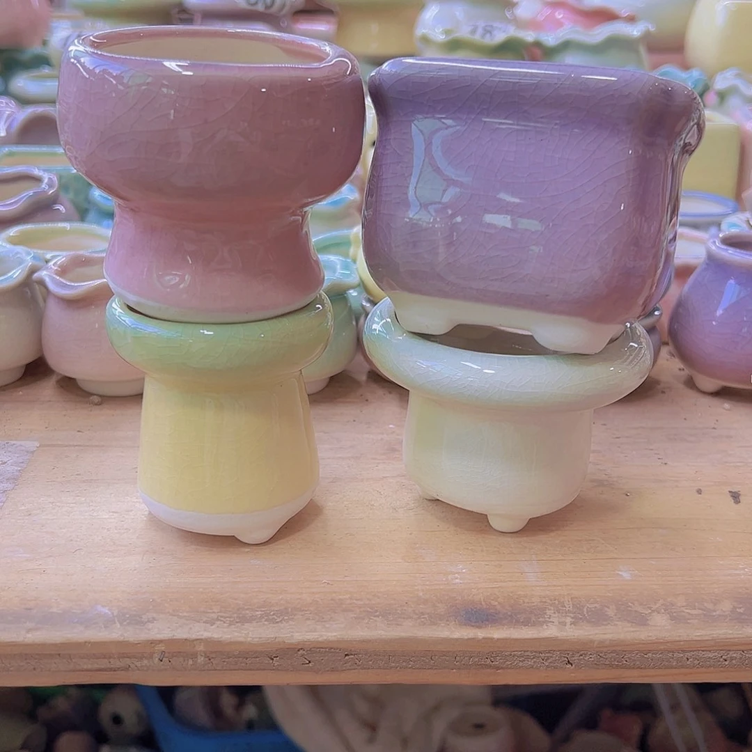 陶瓷花盆单场满12包邮