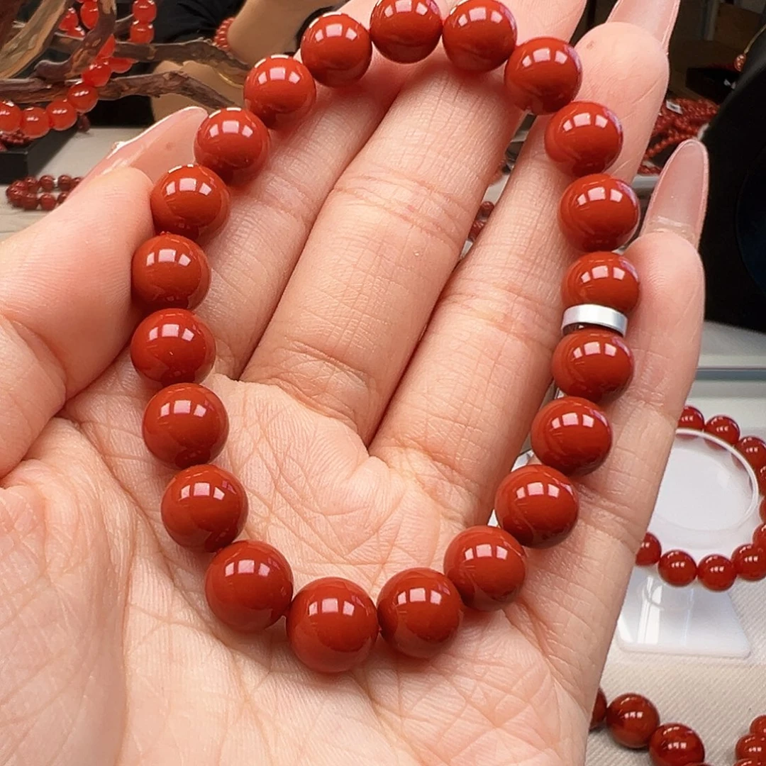 未镶嵌手链南红玛瑙