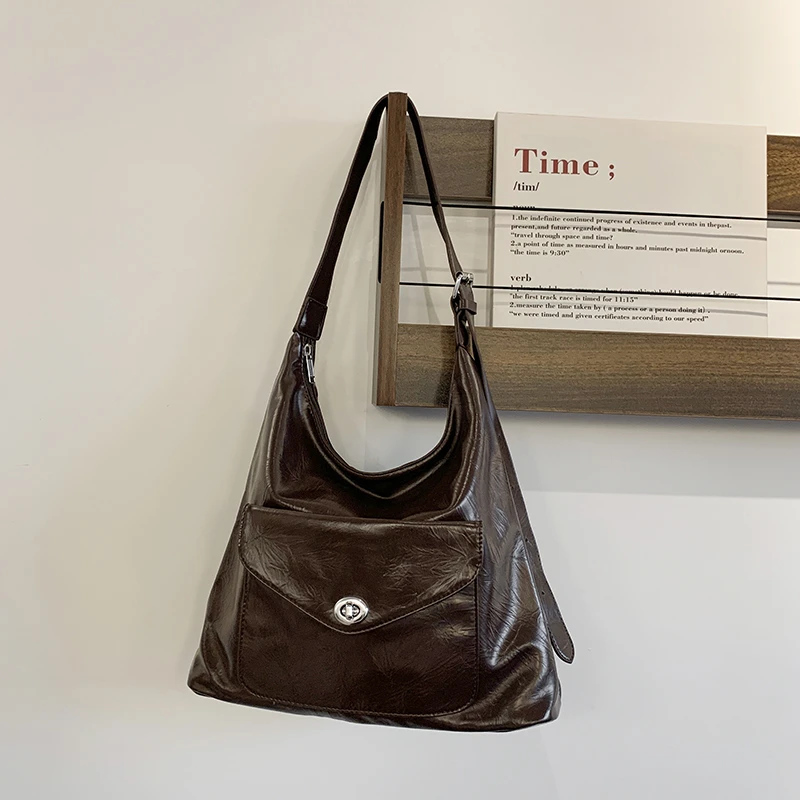 简约风文艺风单肩包ins网红腋下潮流单肩斜跨小众