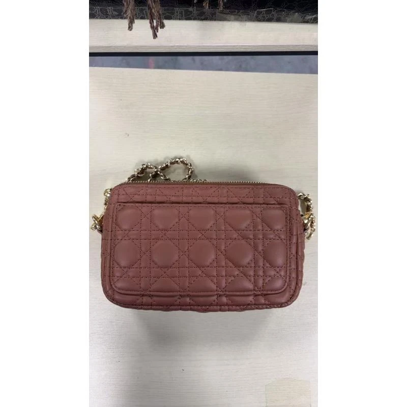 时尚潮流打造真皮女士斜挎包 0471 棕色厚甜甜