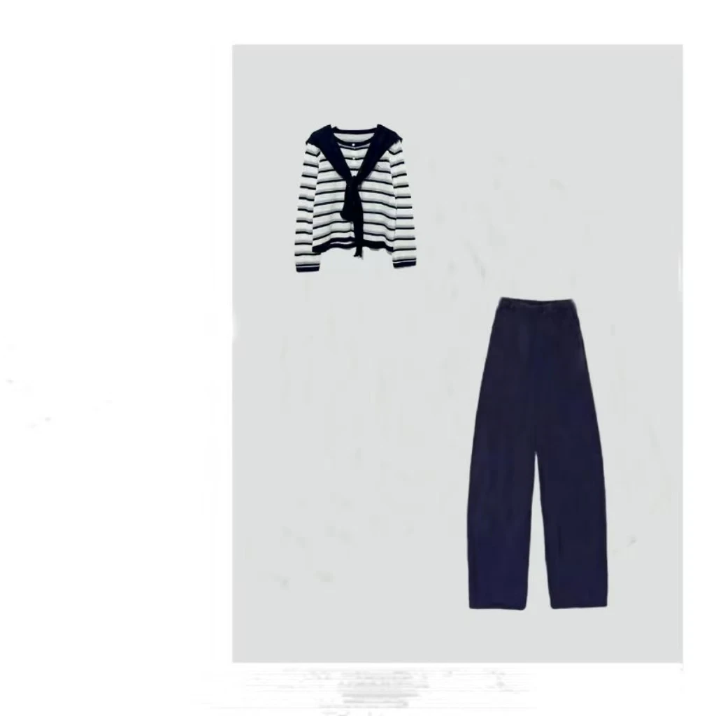 【套装】秋季高档新款两件套设计感时装女装服装4780[W]