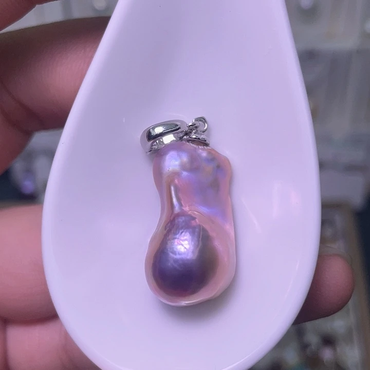 颈饰合金淡水珍珠31