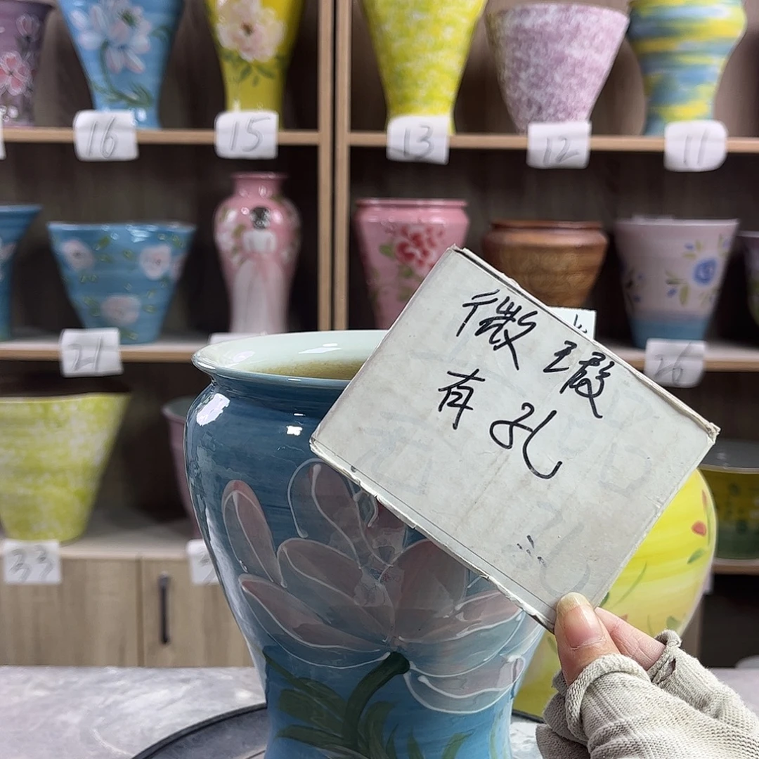 景德镇陶瓷花盆花盆