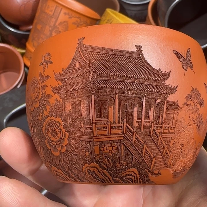 茶杯紫砂全手工制作工艺