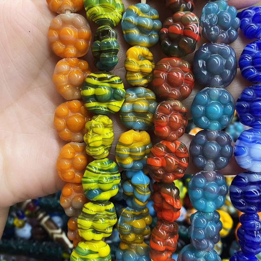 颈饰琉璃尼泊尔猫爪025