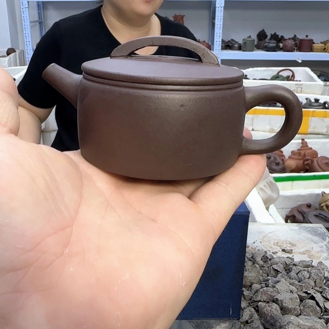茶壶紫砂宜兴紫砂壶瑕疵处理