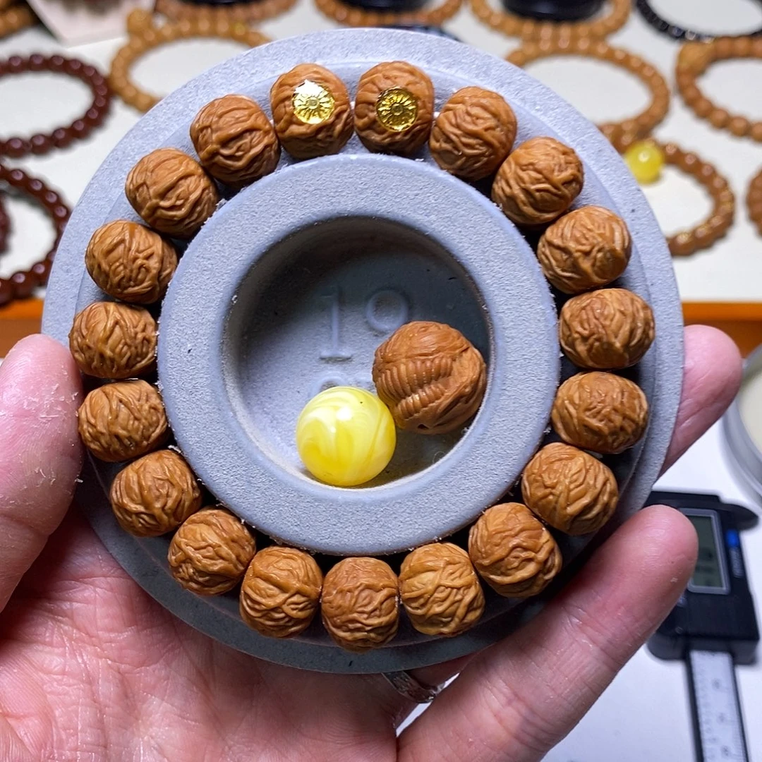 手串猴头核桃全品双标款毒液 尺寸14左右 聚宝盆料➕配饰