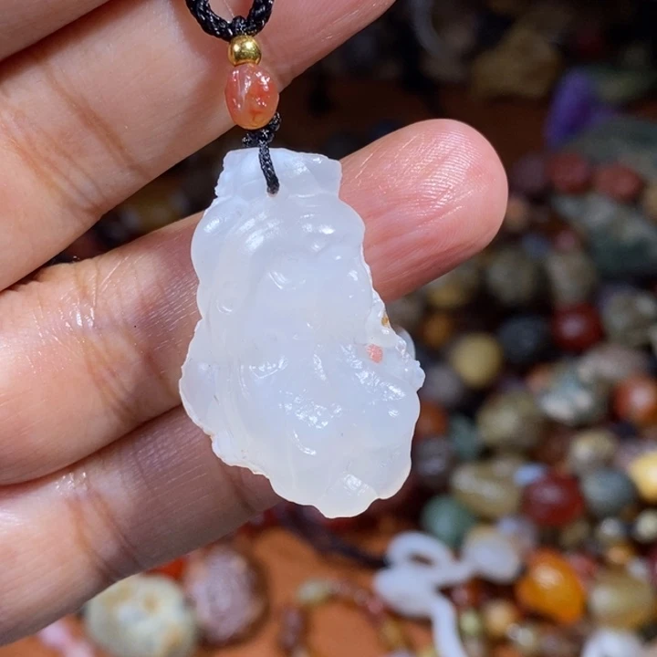 玛瑙/玉髓珠宝半成品未镶嵌一***儿