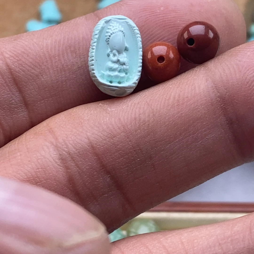 未镶嵌南红玛瑙珠宝半成品
