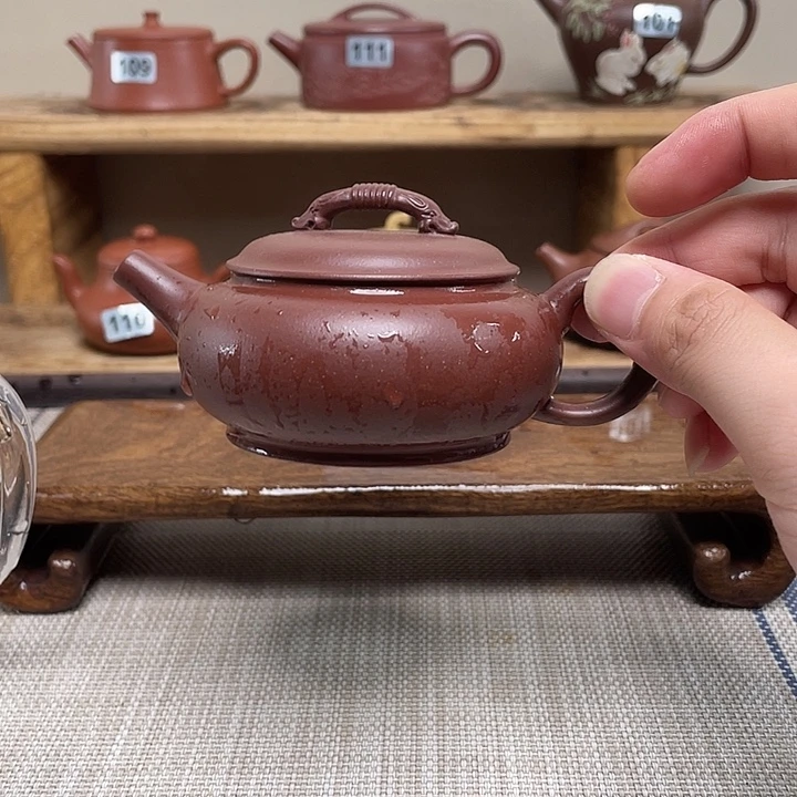 茶壶紫砂原矿手工紫砂壶的