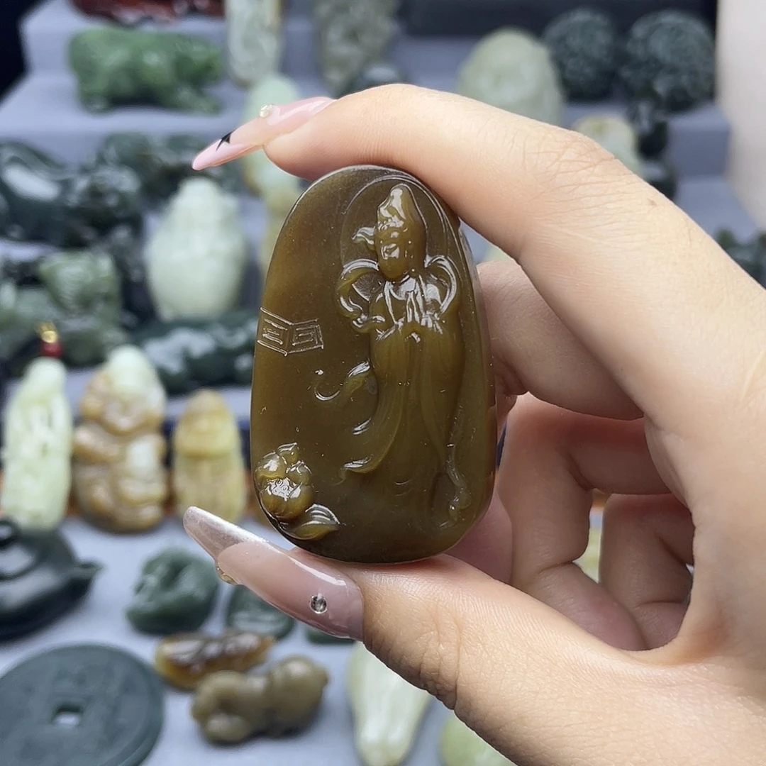 未镶嵌和田玉挂件