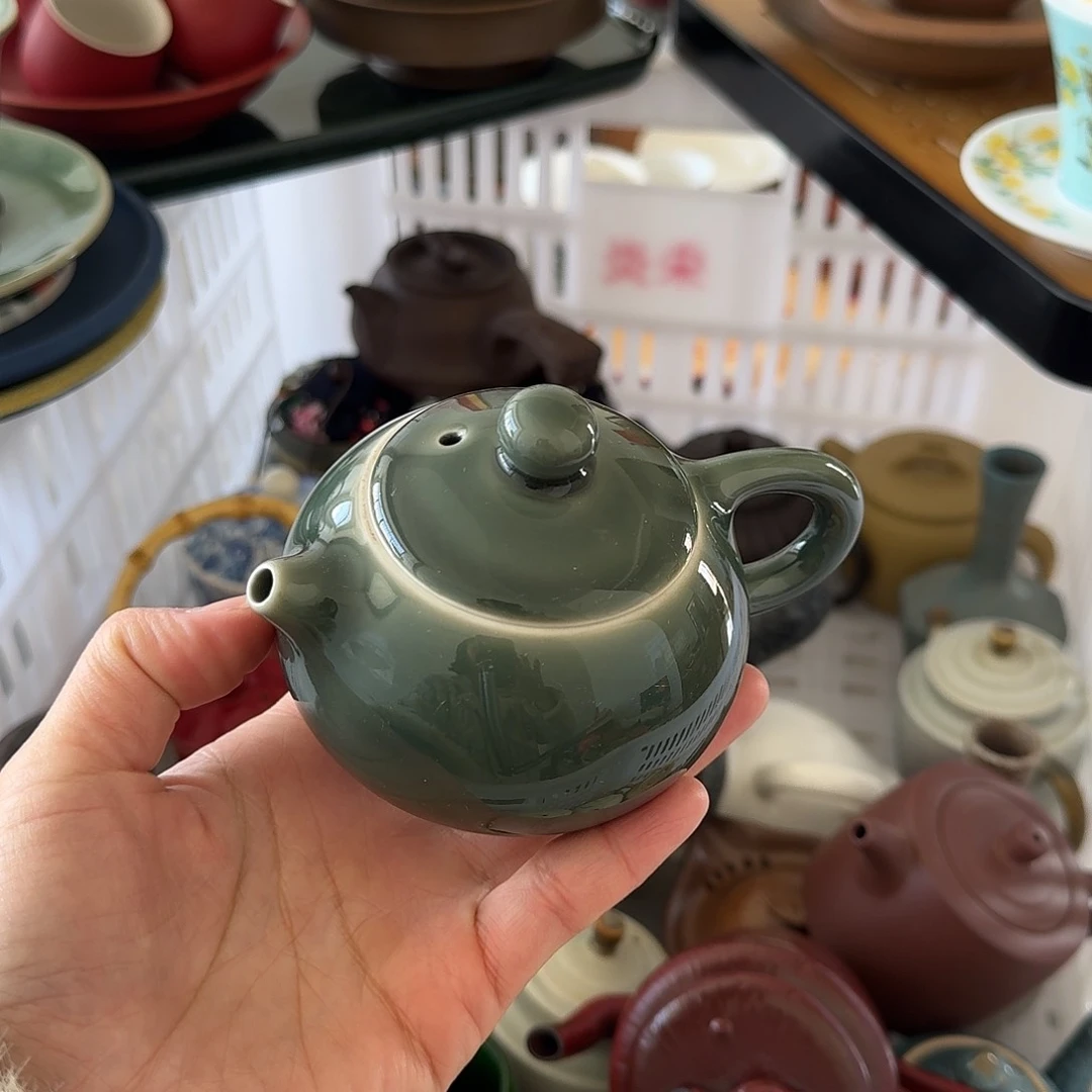 微瑕陶瓷茶具茶杯茶壶
