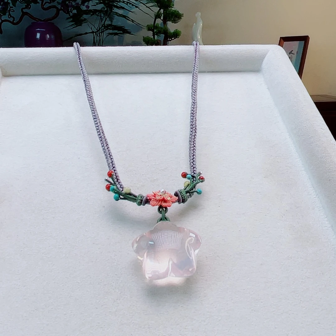 未镶嵌颈饰水晶水晶