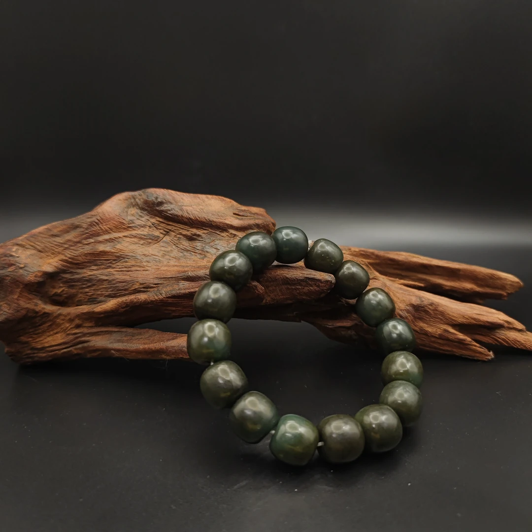 和田玉桶珠手串（2953）