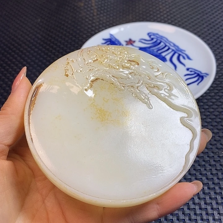 吊坠白玉菩提一一一一一一一一一