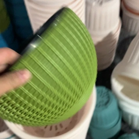 树脂21口绿吊兰5个