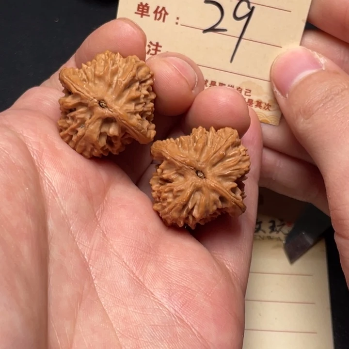 把件文玩核桃野生小众30尺全品白茬29