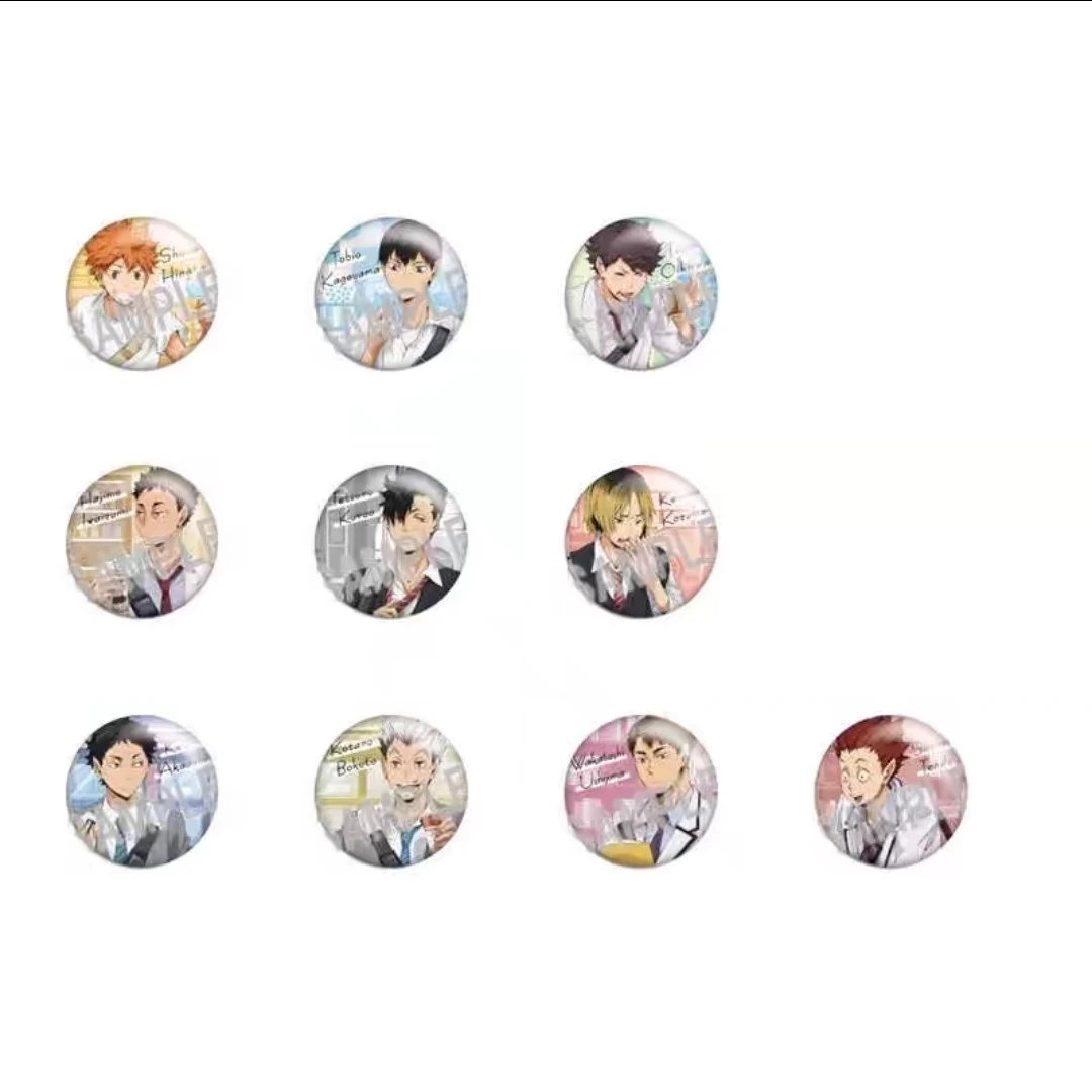 排球少年 1/2 mini徽章/下校圆/圣诞立牌 转盘