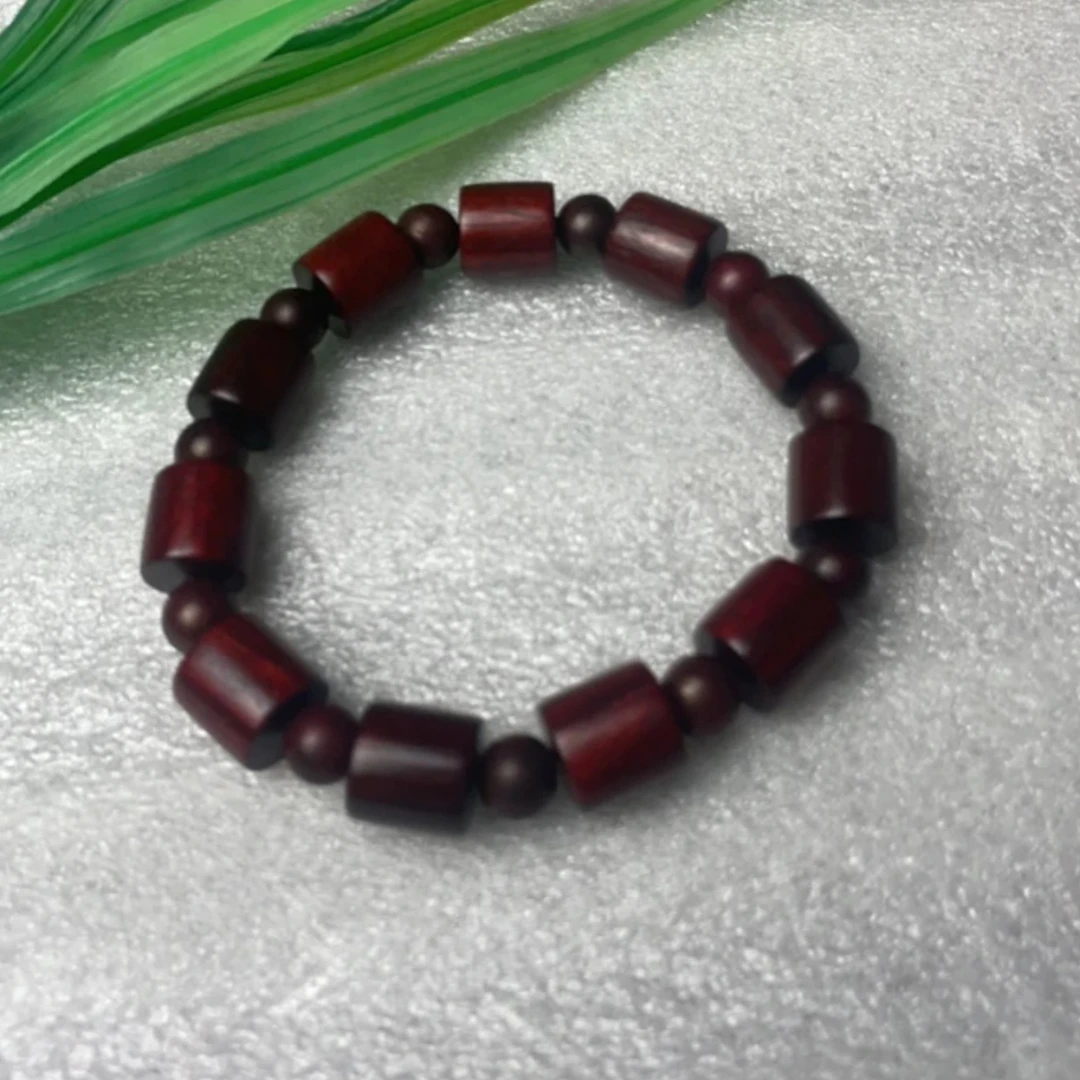 S-028小叶紫檀精品单圈手串（无礼盒）