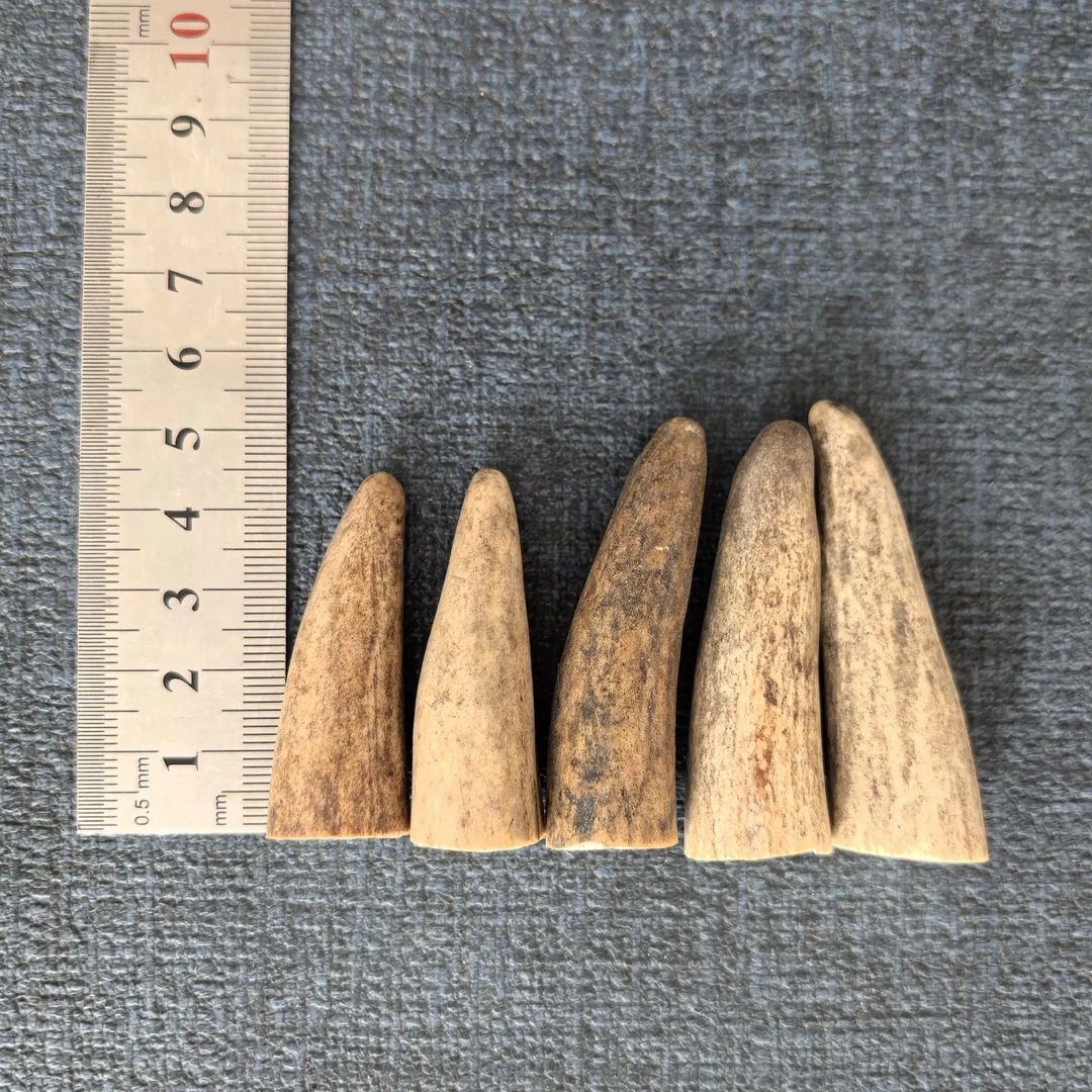 非金属皮质吊坠 养殖鹿角原料复古简约吊坠