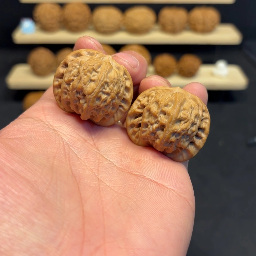 文玩核桃把件全品36战鼓