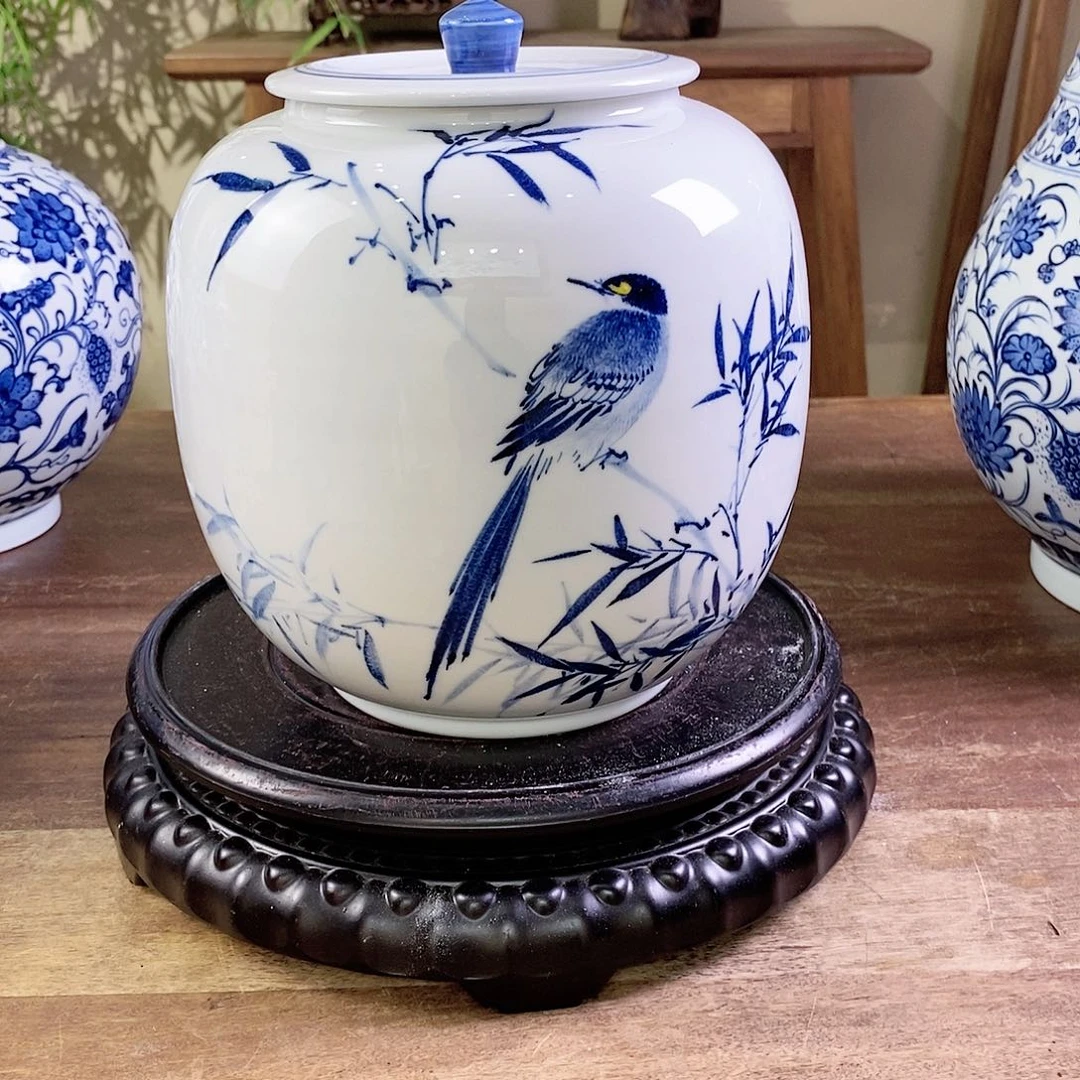 【闪购商品】茶**心景德镇陶瓷家用摆件