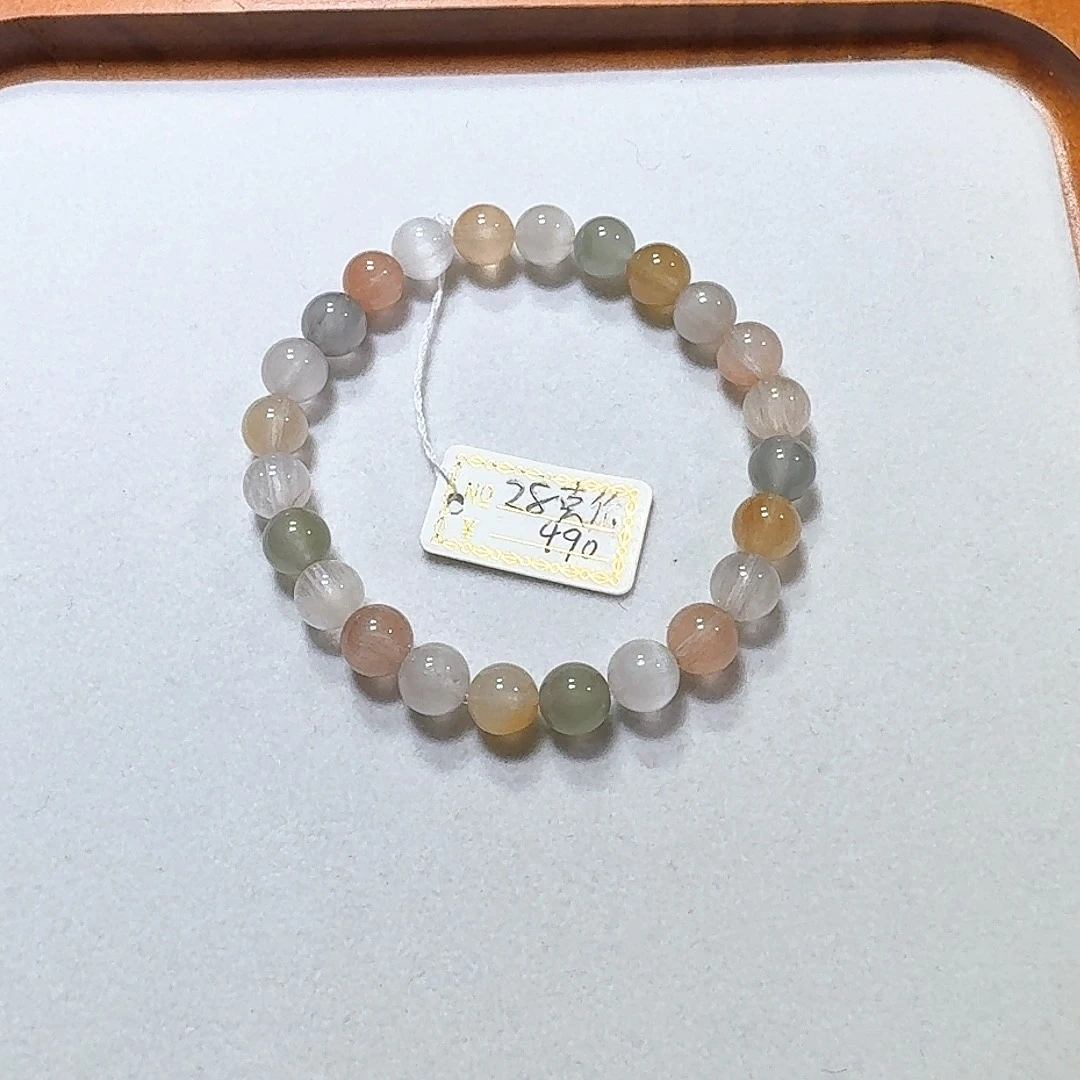 未镶嵌手链水晶兔毛手链