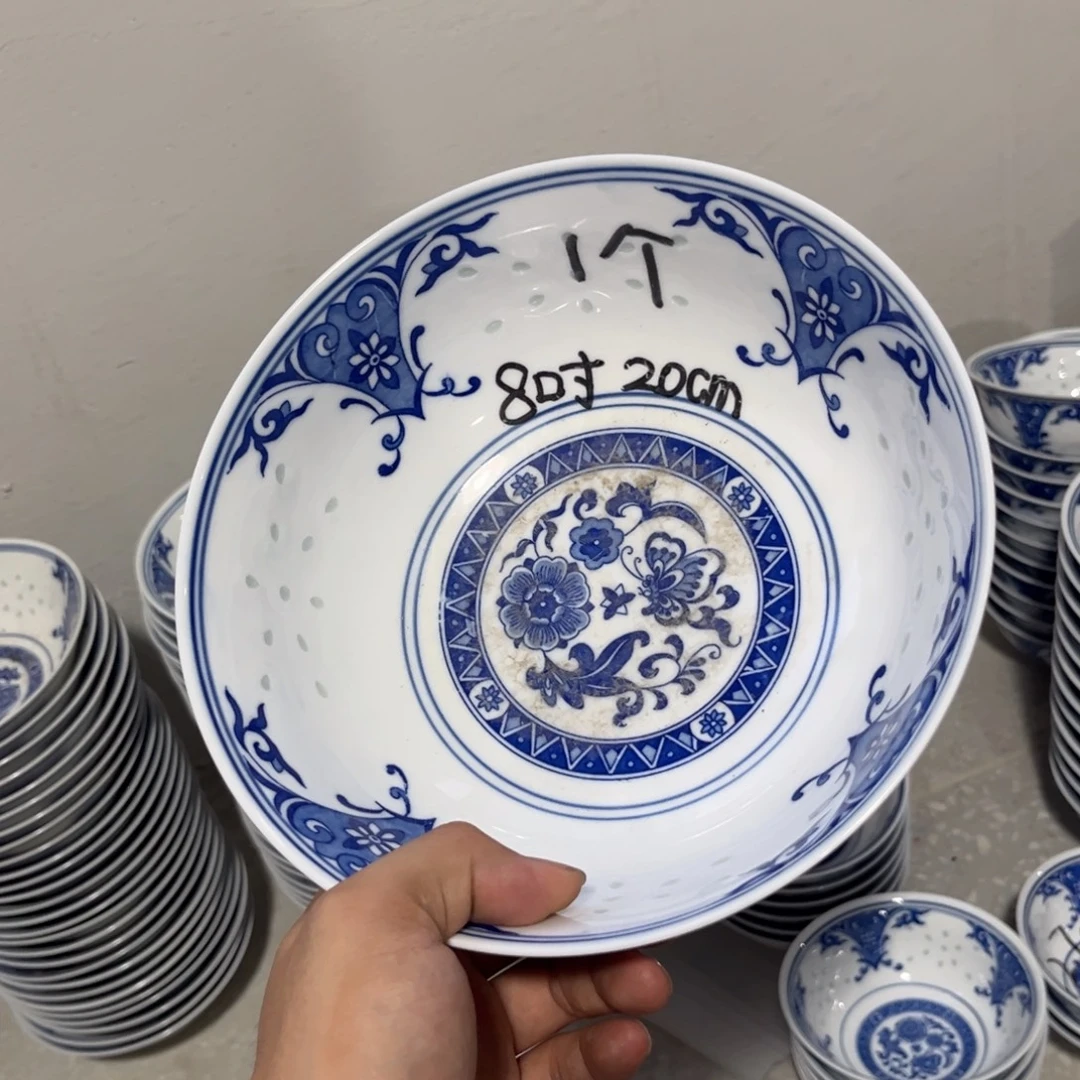 碗景德镇高温细白瓷餐具