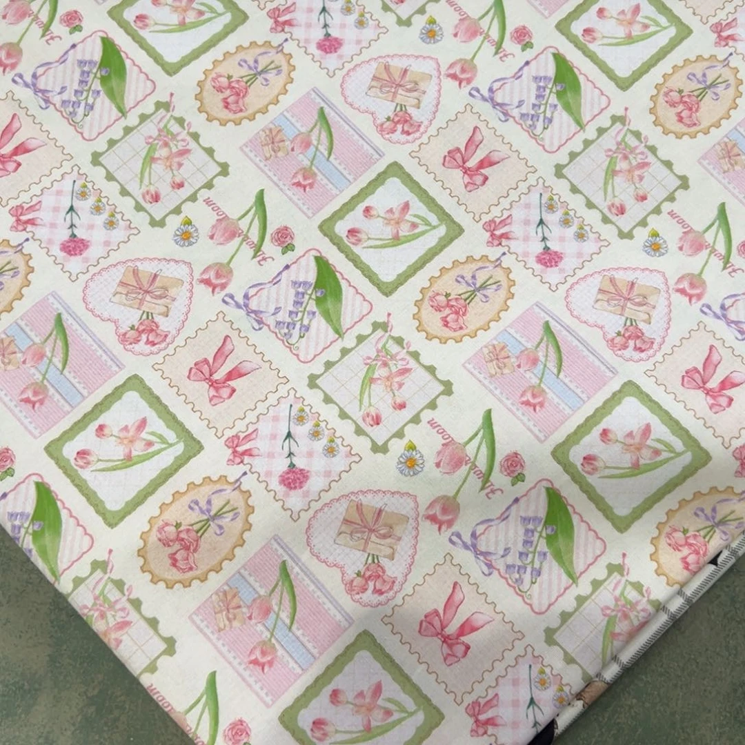 一米价纯棉平布1.1米宽果子布艺地卷问一名