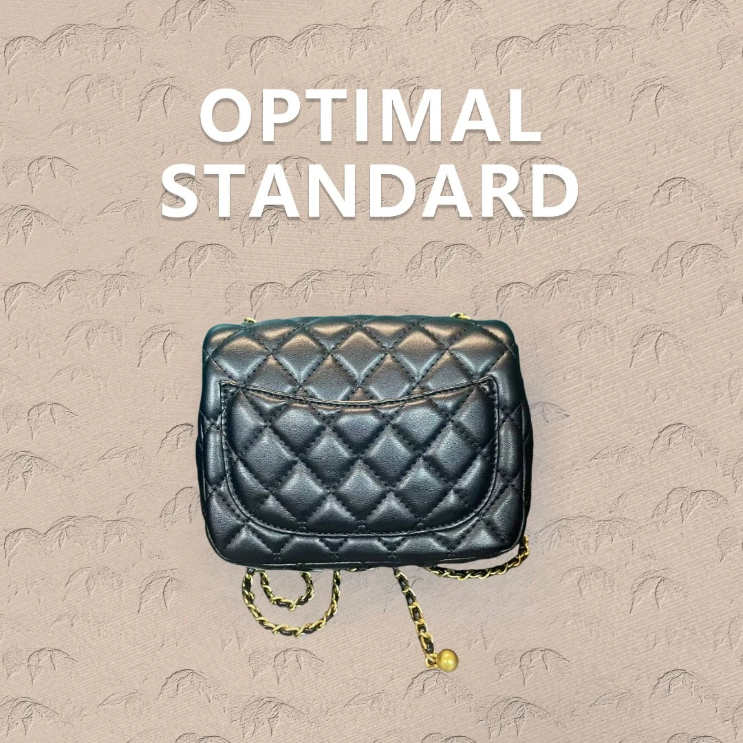 大雀（冬季上新）菱格纹黑色23227尺寸18-8-13真皮包时尚小香风单肩