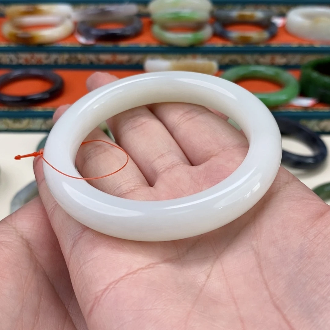 和田玉手镯59.5未镶嵌